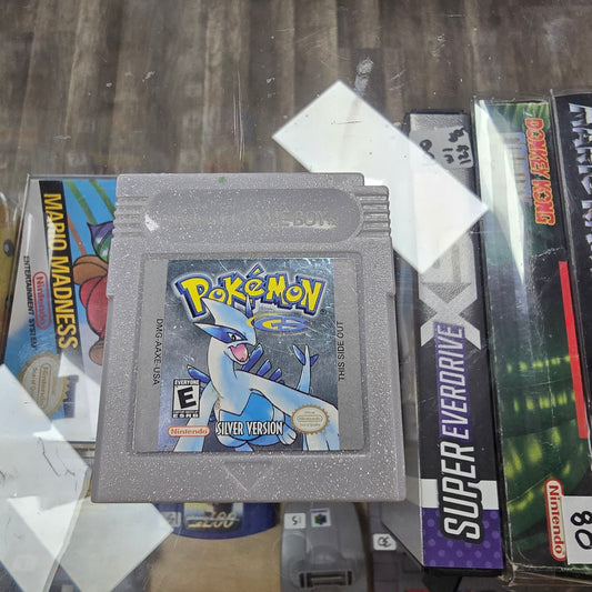 Pokémon Silver SAVES Authentic (Great Label) Nintendo Gameboy Color