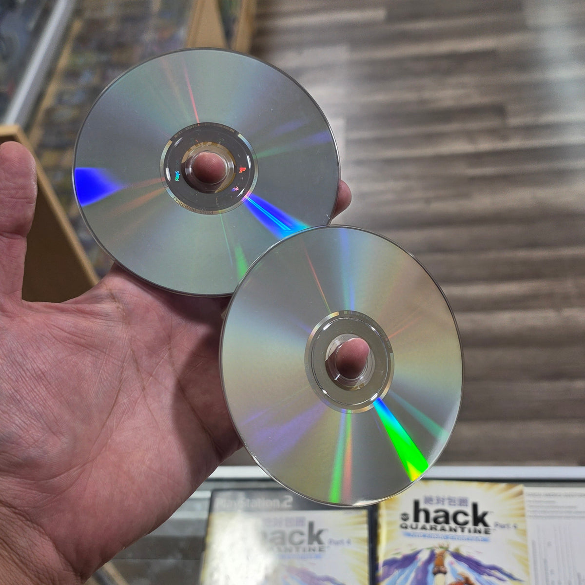 .hack Quarantine with Registration Card Playstation 2