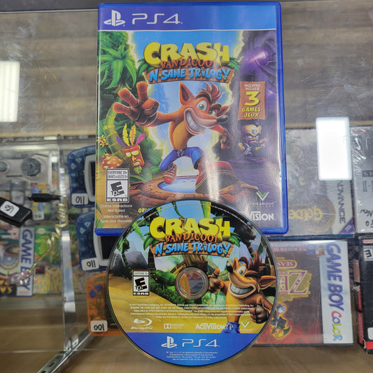 Crash Bandicoot Nsane Trilogy Playstation 4