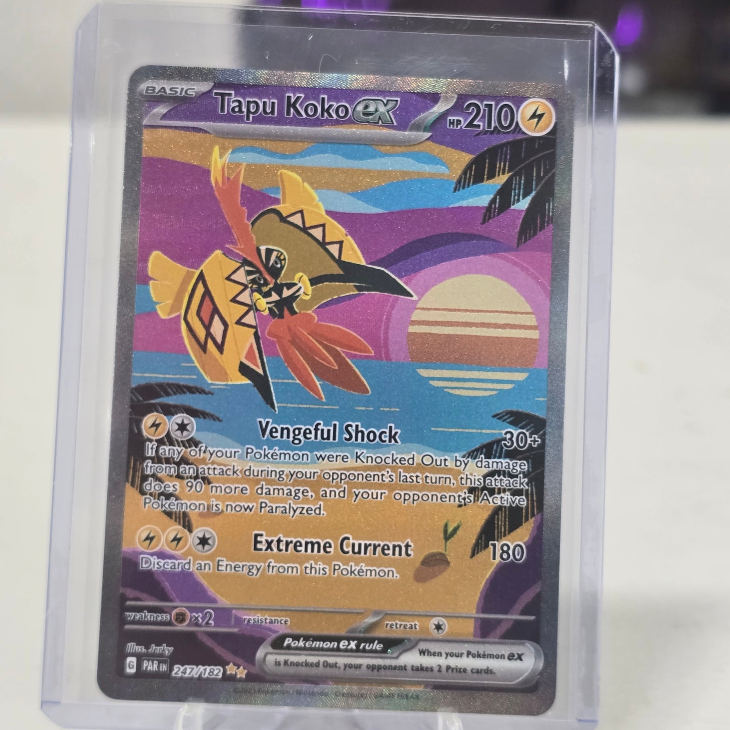 Tapu Koko ex - 247/182 - SV04: Paradox Rift (NM)