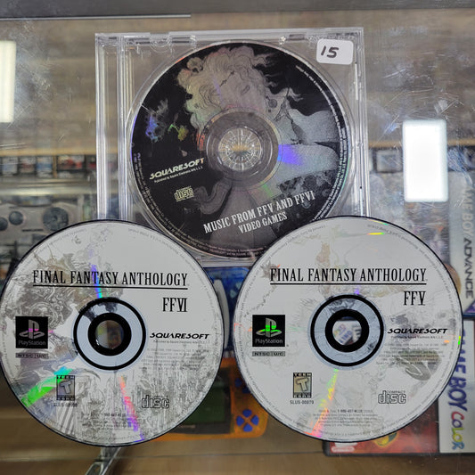 Final Fantasy Anthology Loose Discs Playstation 1