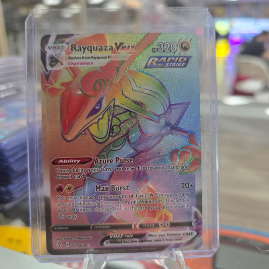 Rayquaza VMAX (Secret) - SWSH07: Evolving Skies (NM)