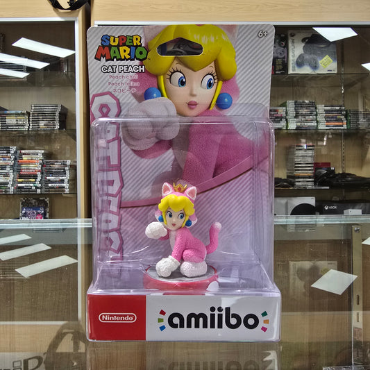 Super Mario Cat Peach Amiibo NEW