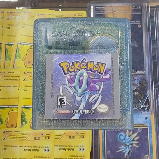 Pokémon Crystal (Authentic) (Saves) Nintendo GameBoy Color