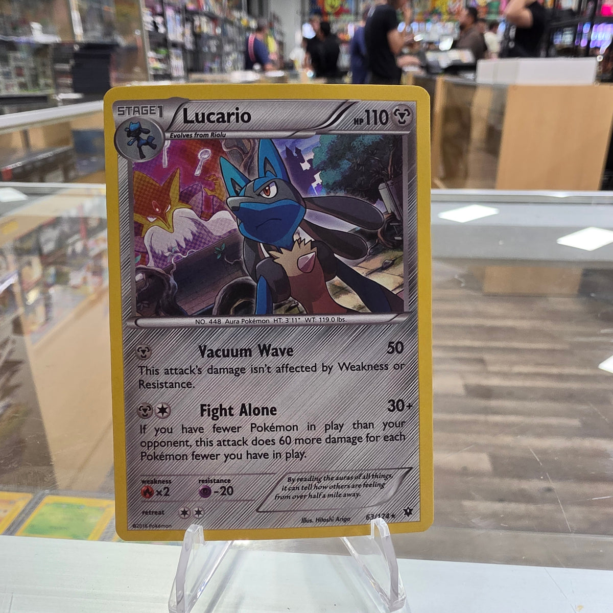(NM) Lucario (63) - XY - Fates Collide