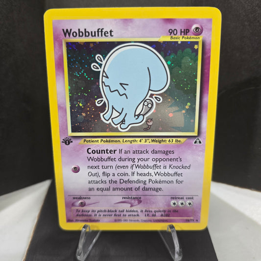 Wobbuffet (16) - Neo Discovery 1st Edition LP