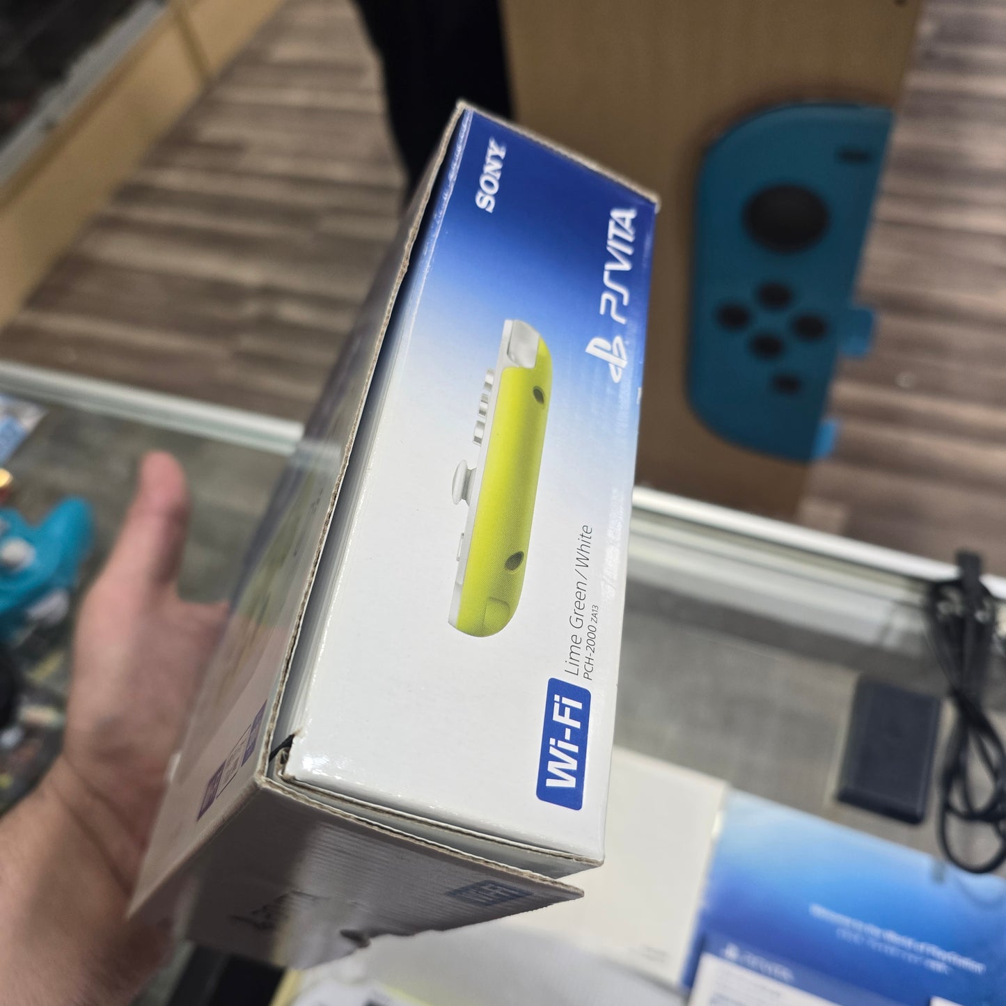 PlayStation Vita Slim Lime Green JP Playstation Vita In Box