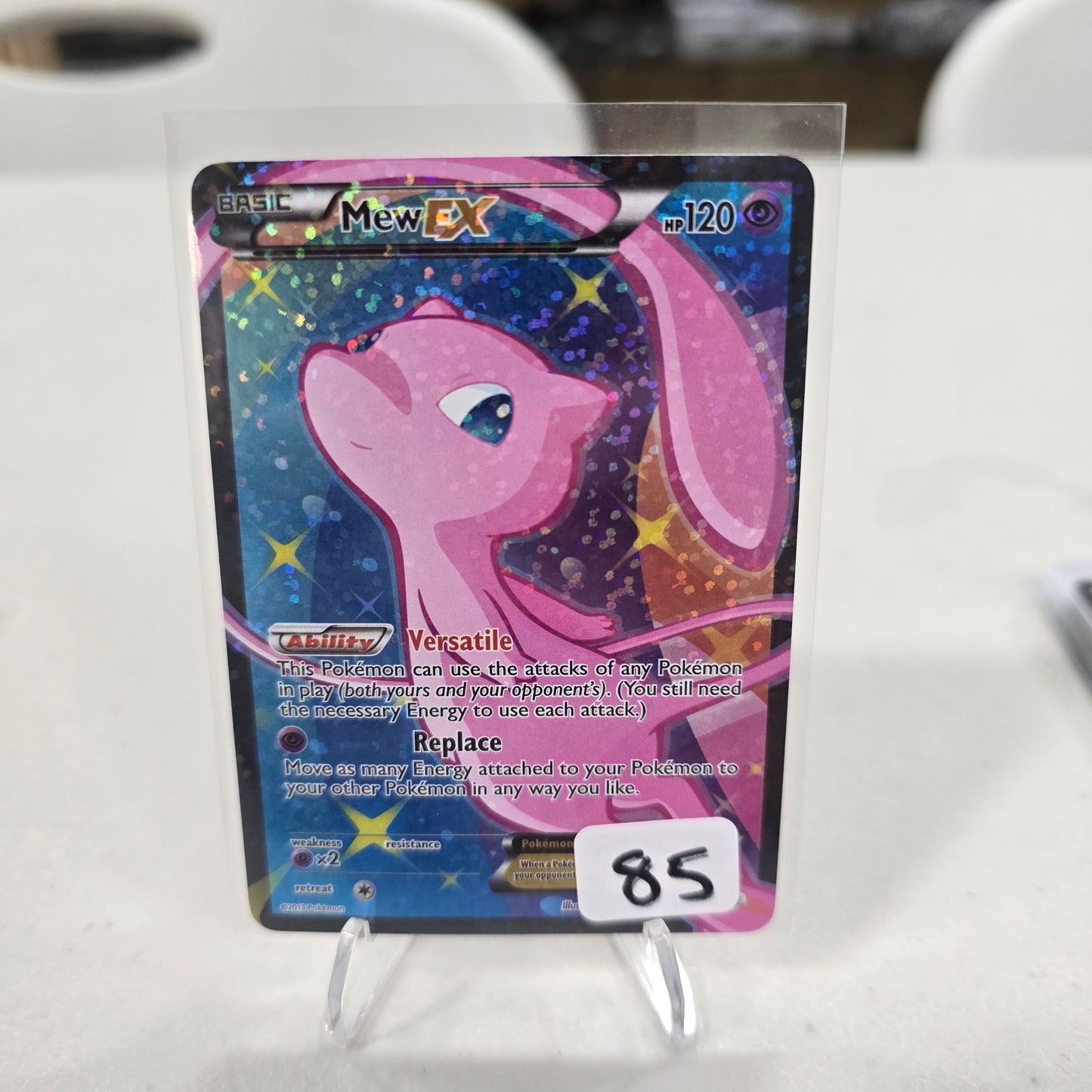 Mew EX (Full Art) - Legendary Treasures: Radiant Collection (LTR) (NM)
