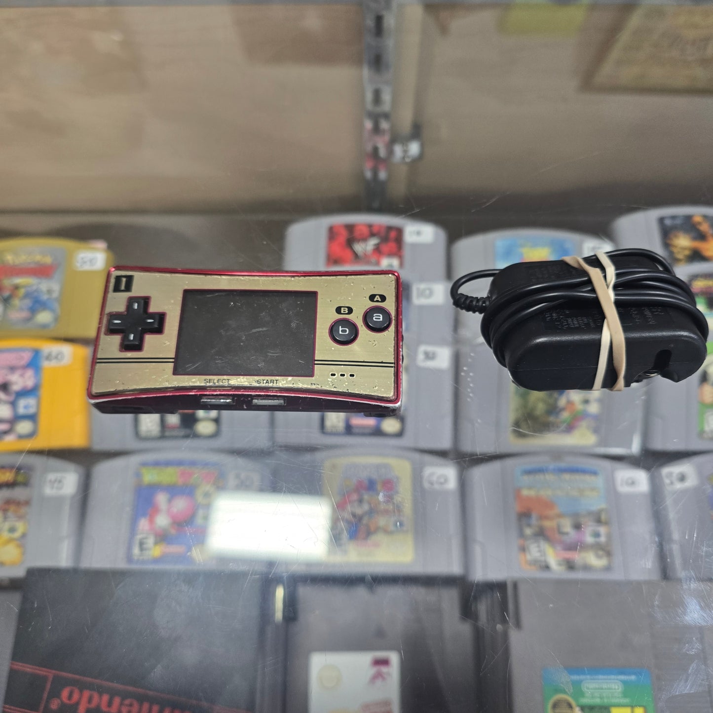 GBA Micro [20th Anniversary Edition] Handheld System with Charger (ROUGH CONDITION)