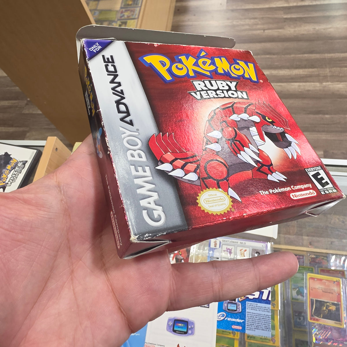 Pokémon Ruby (Authentic) (Dry Battery) Nintendo Gameboy Advance with Box CIB (Clean)