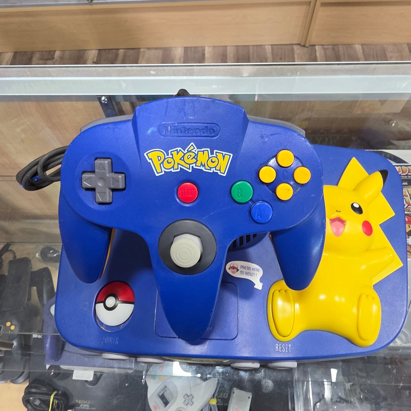 Pikachu Nintendo 64 System Nintendo 64