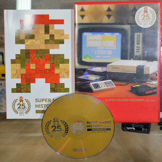 Super Mario History anniversary Nintendo Wii