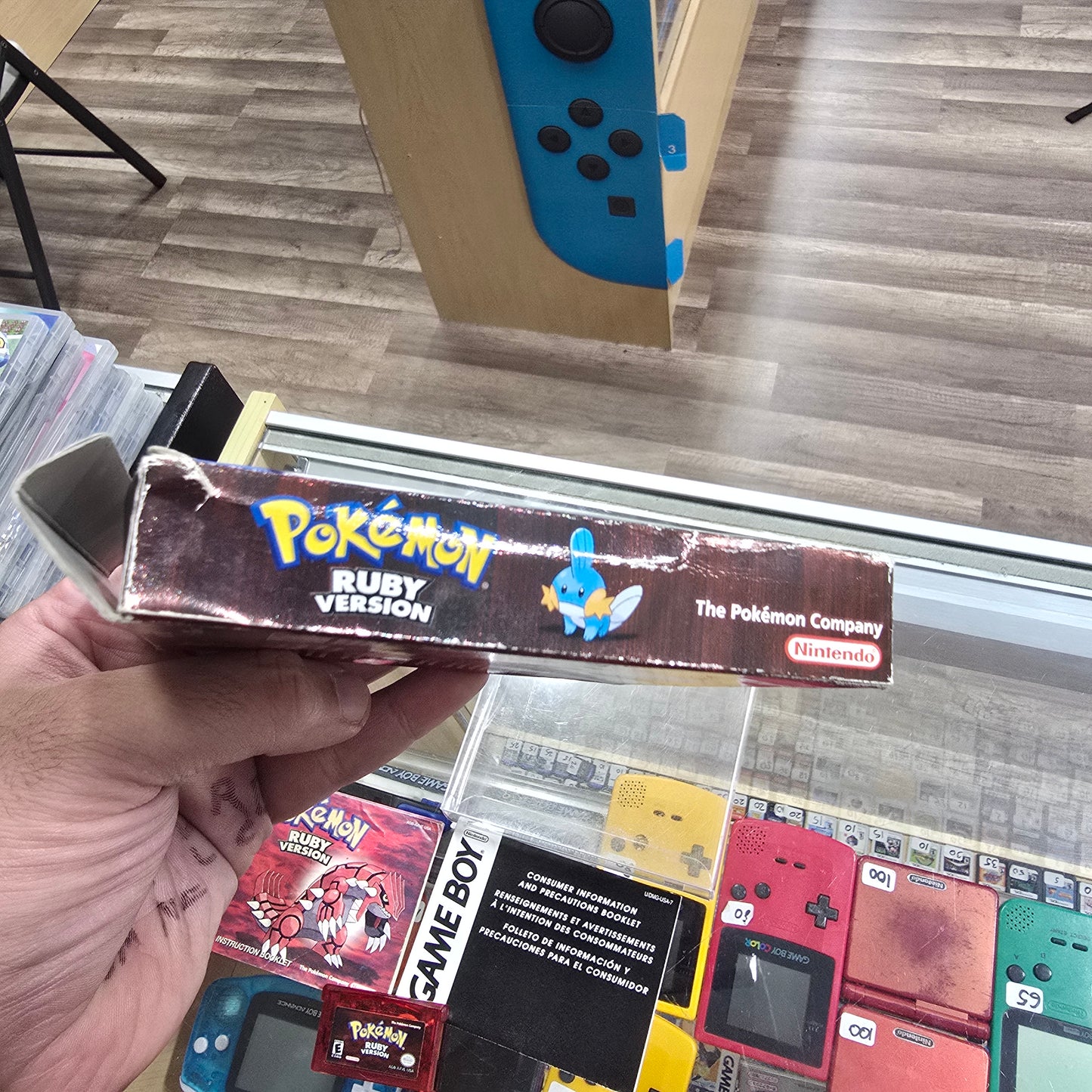 Pokémon Ruby (Authentic) Nintendo Gameboy Advance with Box and Manual