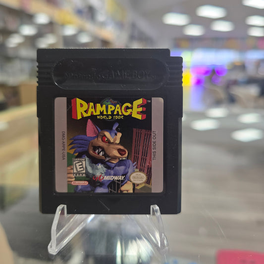Rampage World Tour Nintendo Gameboy Color