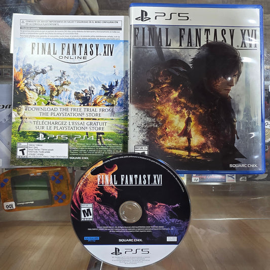 Final Fantasy XVI Playstation 5