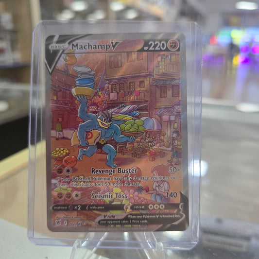 Machamp V (Alternate Full Art) - SWSH10: Astral Radiance (NM)