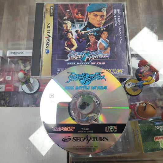 Street Fighter Real Battle On Film JP Sega Saturn