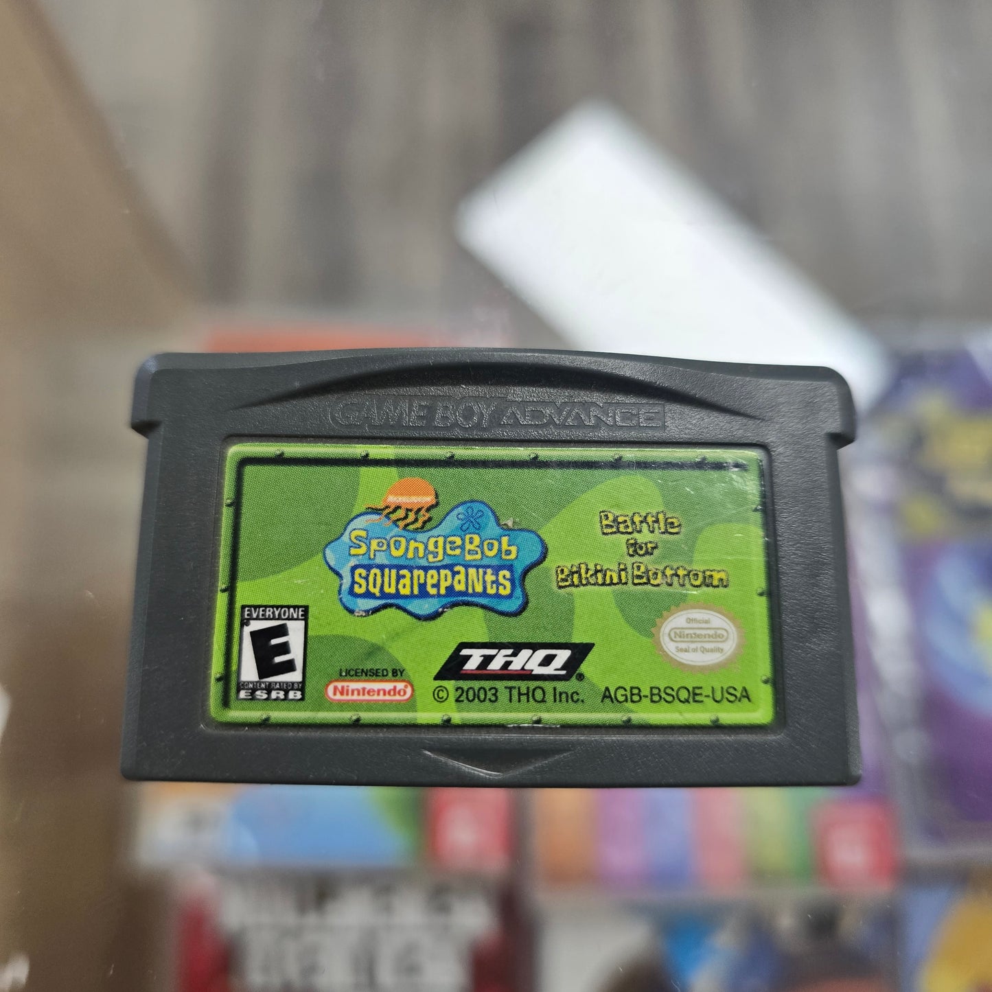 SpongeBob SquarePants Battle for Bikini Bottom Nintendo GameBoy Advance