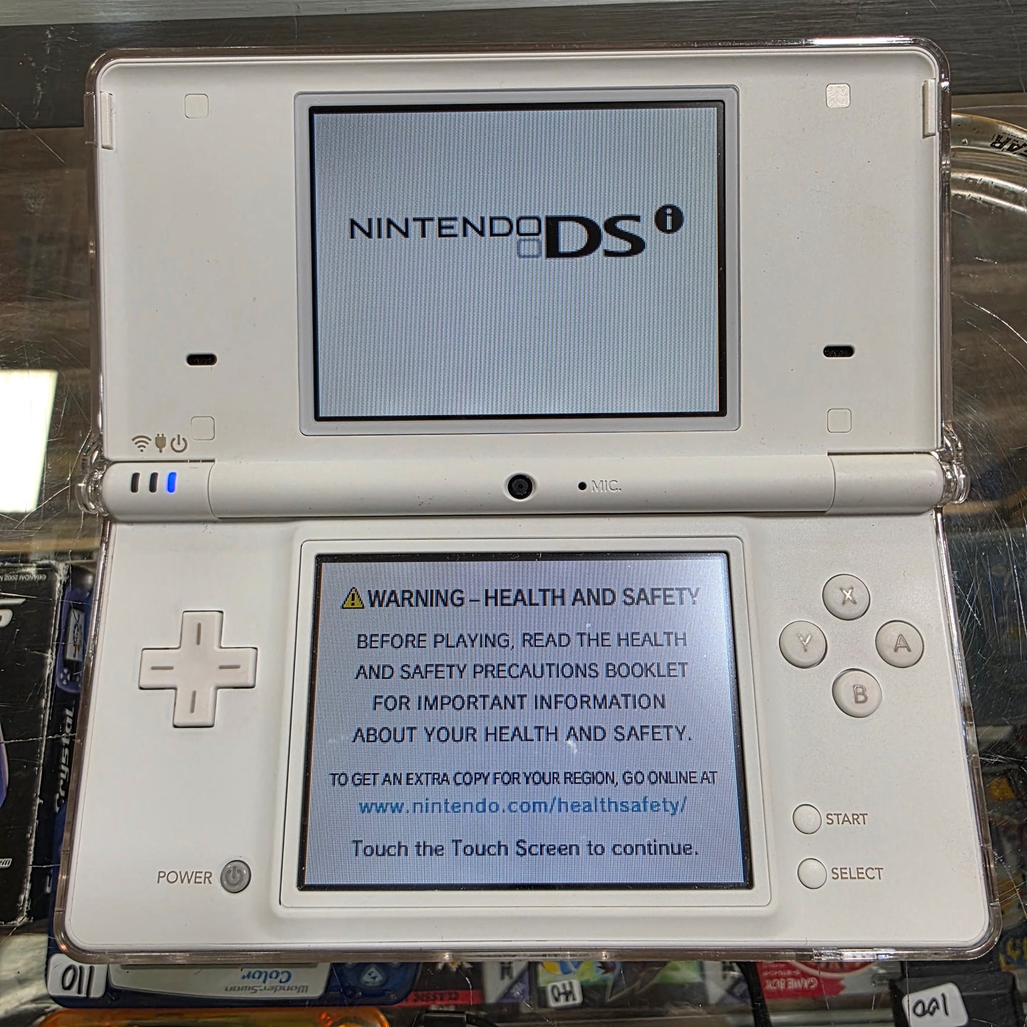 White Nintendo DSi System [With Charger]