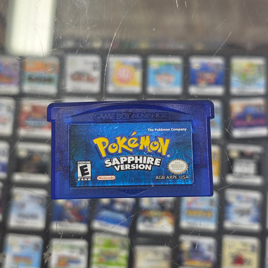 Pokemon Sapphire (Authentic) (Dry Battery) Nintendo Gameboy Advance