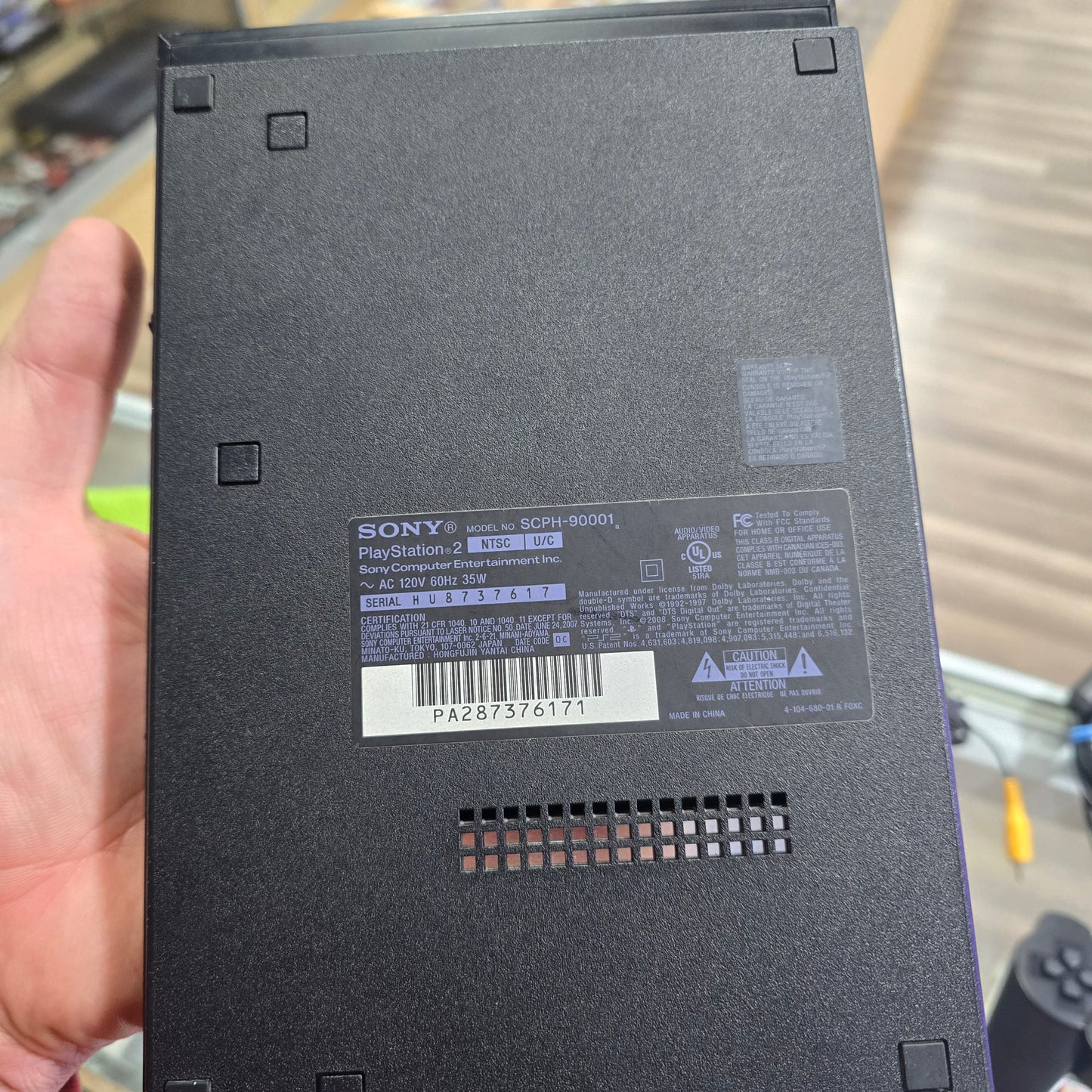 Playstation 2 System Slim Playstation 2 [Memory Card Controller And Cables Included]
