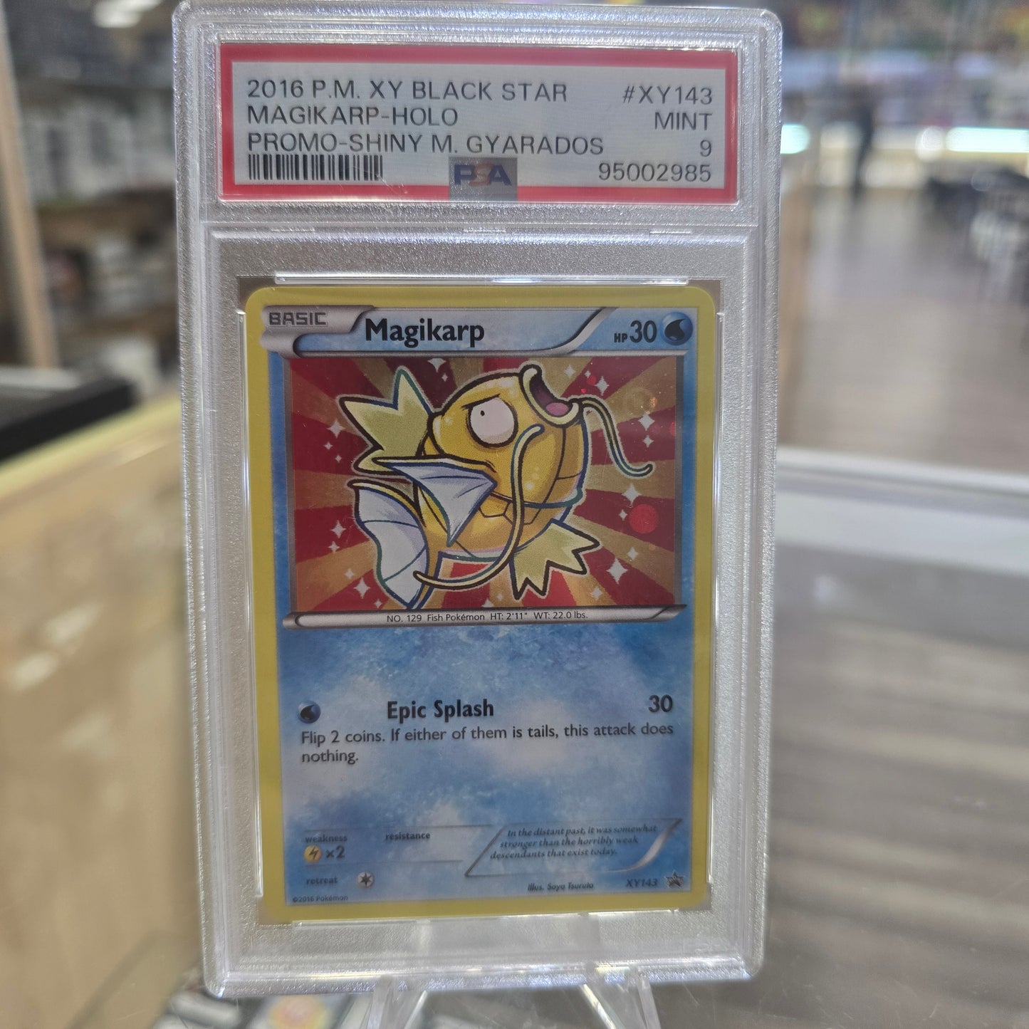 Magikarp - XY Promos (Shiny) PSA 9