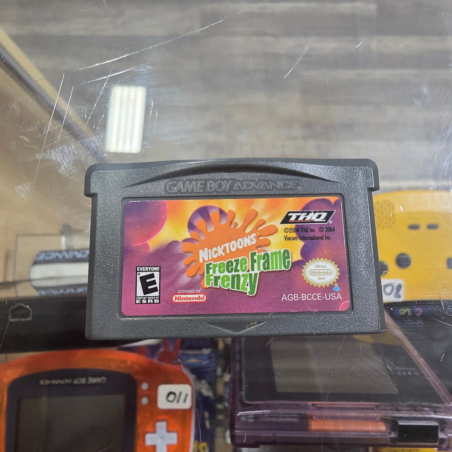 Nicktoons Freeze Frame Frenzy Nintendo Gameboy Advance