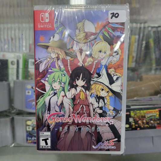 New Sealed Touhou Genso Wanderer Reloaded Nintendo Switch