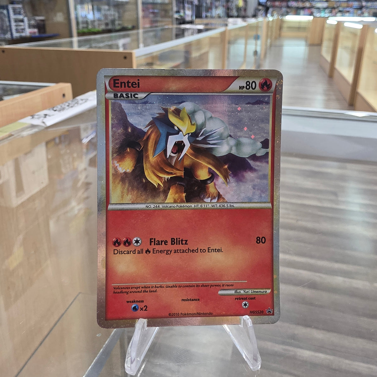 (NM) Entei - HGSS20 - HGSS Promos