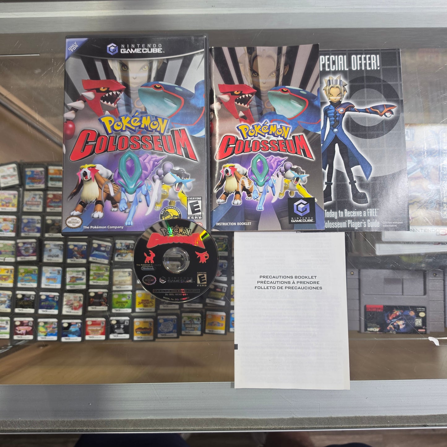 Pokémon Colosseum CIB (Authentic) Nintendo GameCube