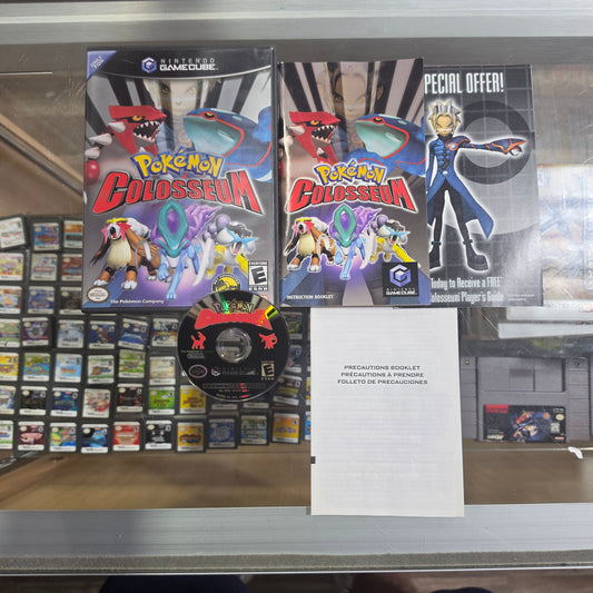 Pokémon Colosseum CIB (Authentic) Nintendo GameCube