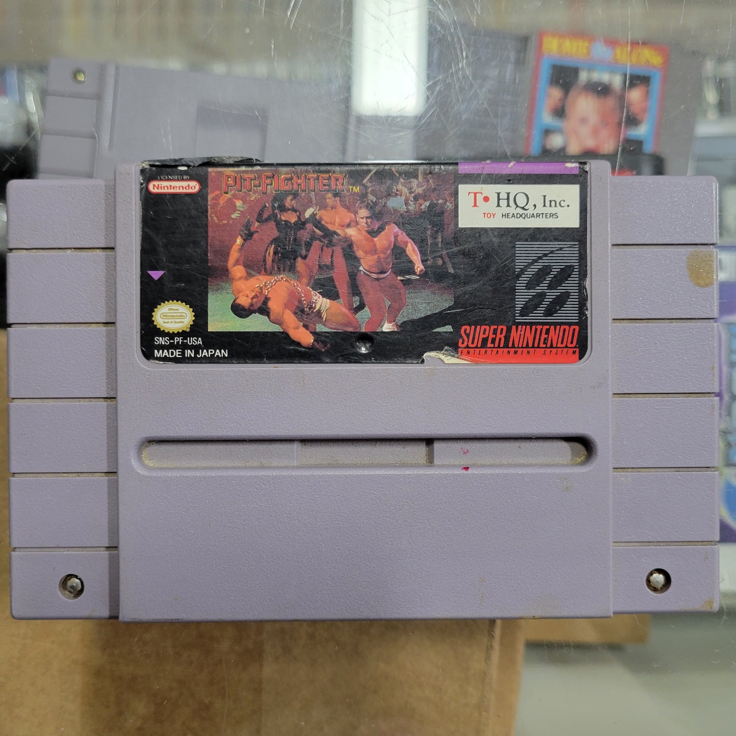 Pit Fighter SNES