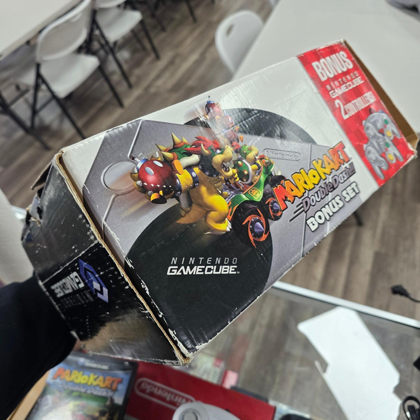 Platinum Gamecube System [Mario Kart Double Dash Bundle] Nintendo Gamecube