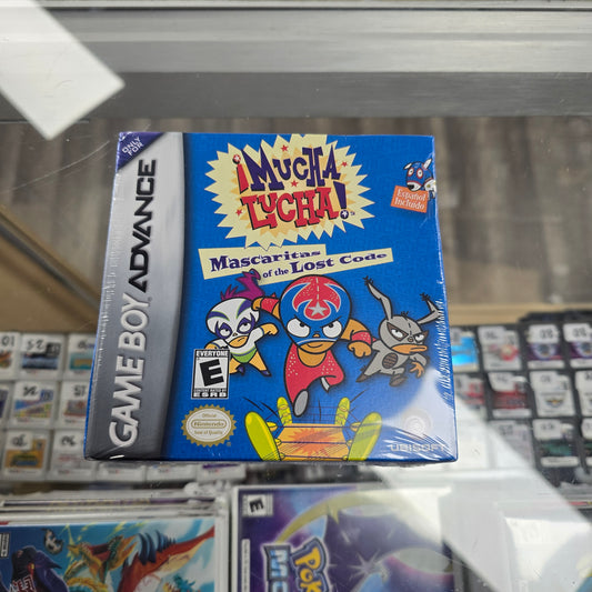 Mucha Lucha Mascartias of the Lost Code Nintendo Gameboy Advance SEALED NEW