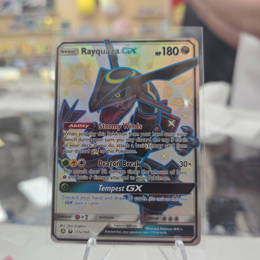 Rayquaza GX - 177a/168 - Alternate Art Promos (NM)