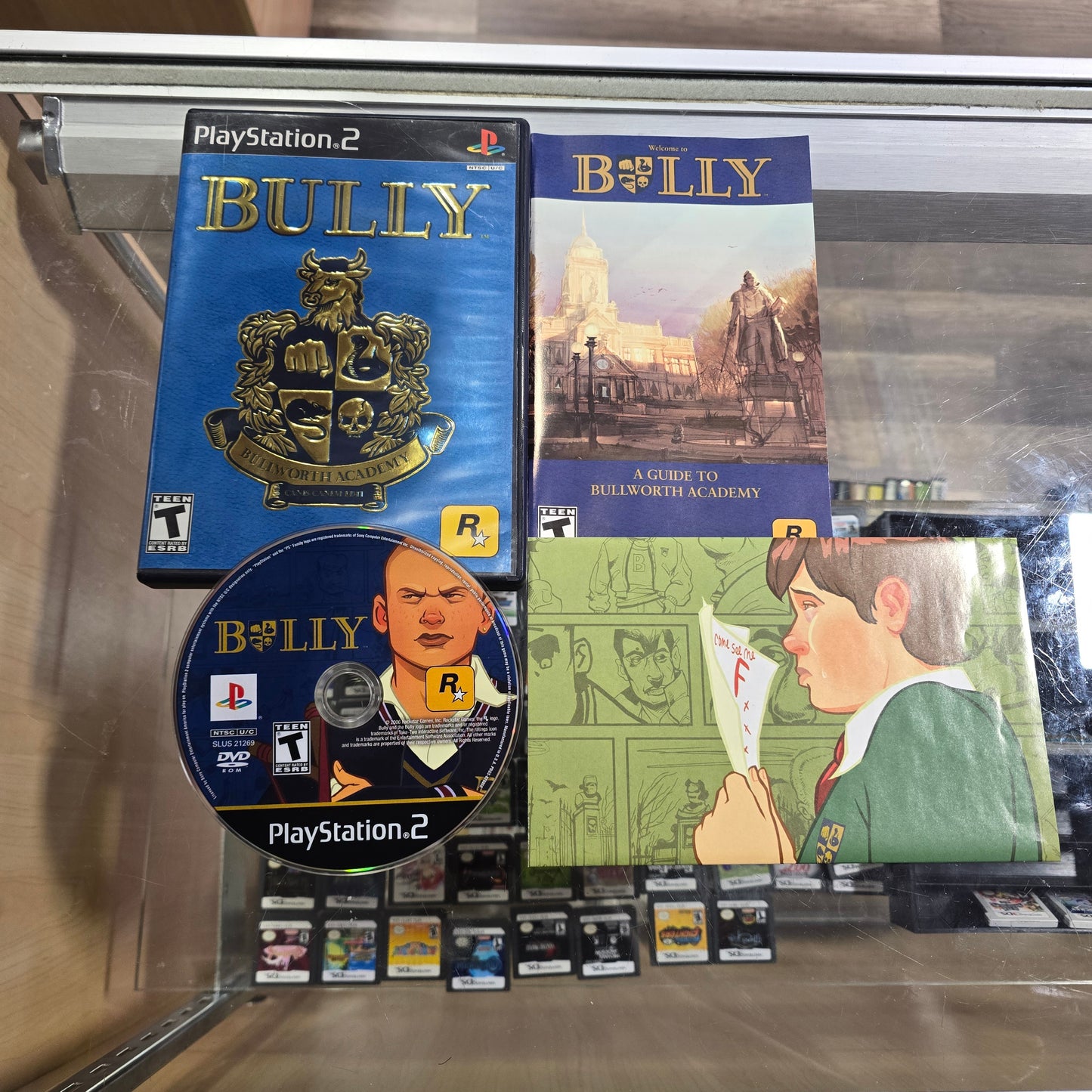 Bully with Poster Playstation 2