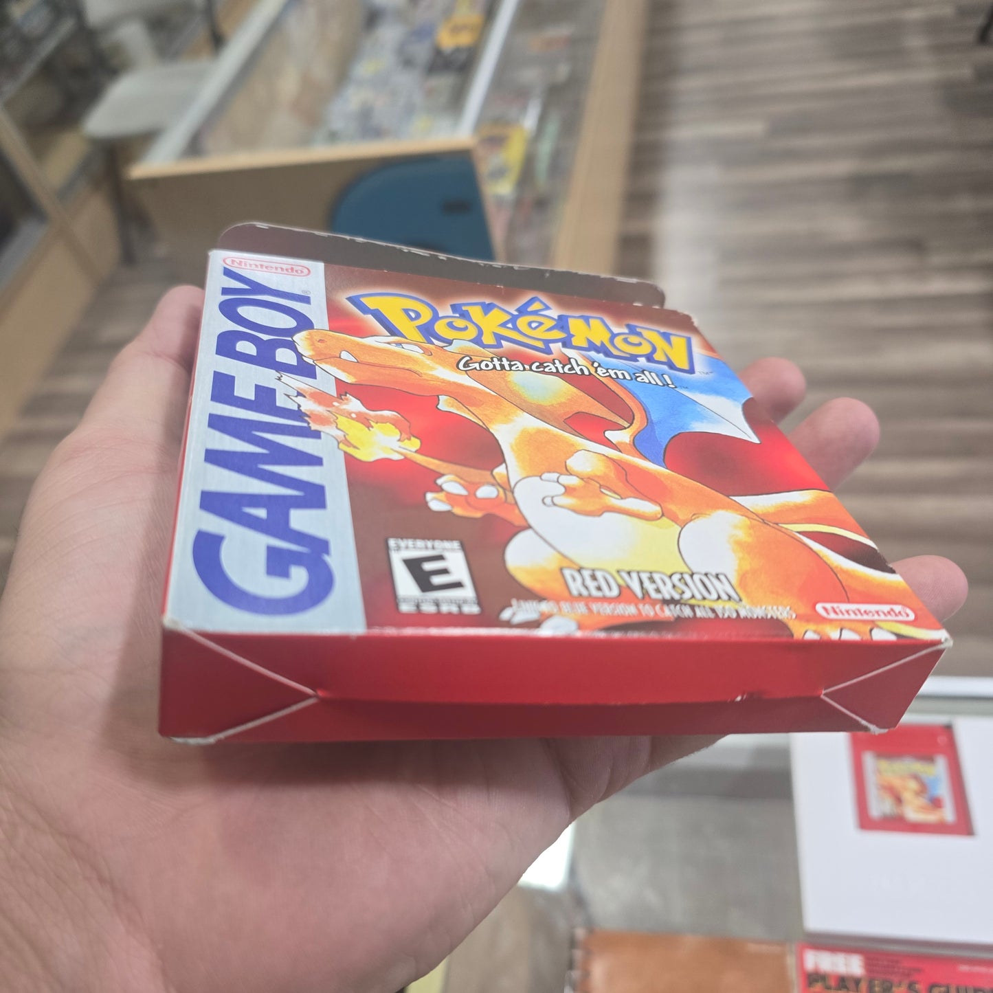 Pokémon Red CIB (Authentic) Nintendo Gameboy (Saves) with Box Protector
