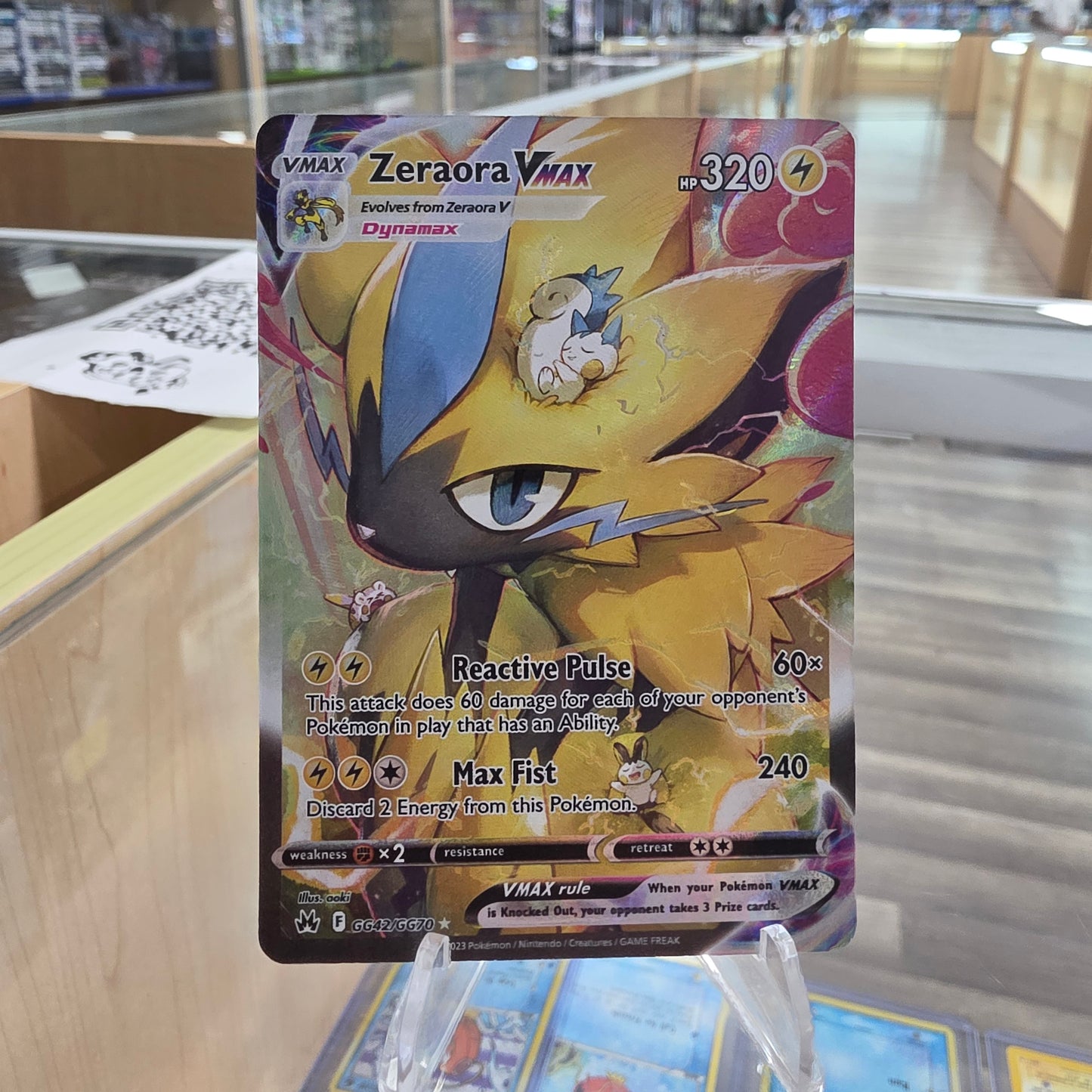 (NM) Zeraora VMAX - SWSH: Crown Zenith: Galarian Gallery