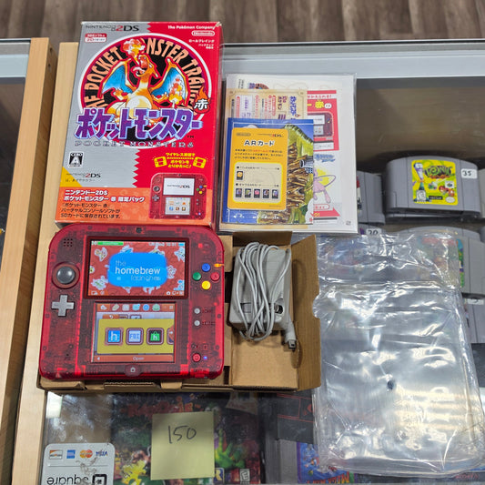 Nintendo 2DS Pokemon Red Edition JP Nintendo 3DS (REGION FREE TO US) (DIGITAL GAMES)