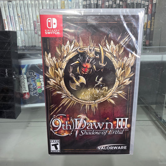 New Sealed 9th Dawn III: Shadow of Erthil Nintendo Switch