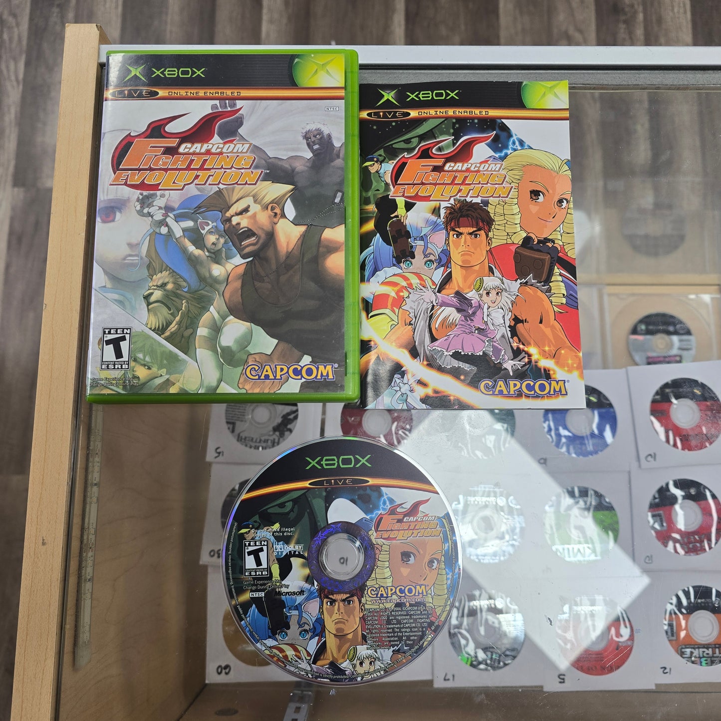 Capcom Fighting Evolution Original Xbox