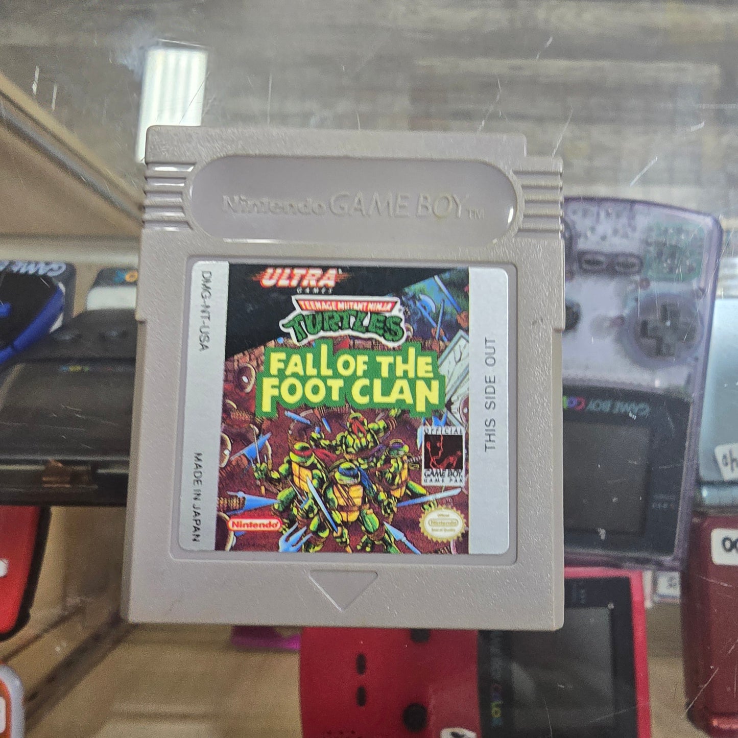 Teenage Mutant Ninja Turtles Fall of the Foot Clan Nintendo Gameboy