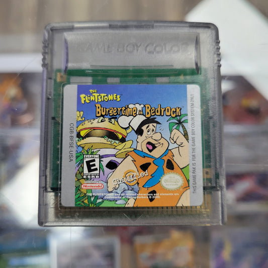 The Flintstones Burgertime in Bedrock Nintendo Gameboy Color