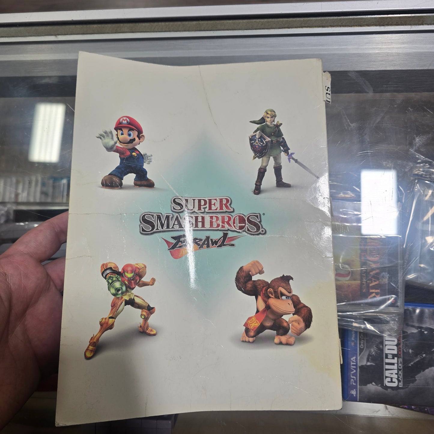 Super Smash Bros Brawl Wii Nintendo Guide (Okay Condition)