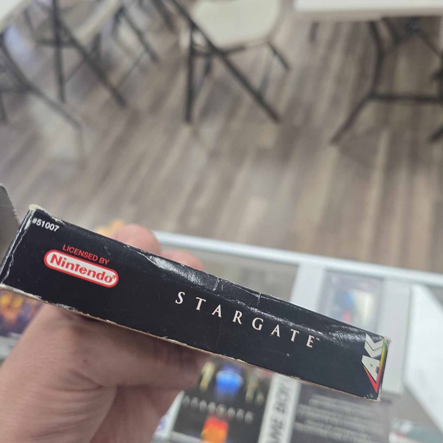 Stargate CIB with Pin Nintendo Gameboy