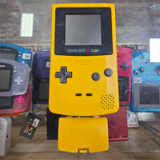 Yellow Nintendo Gameboy Color System