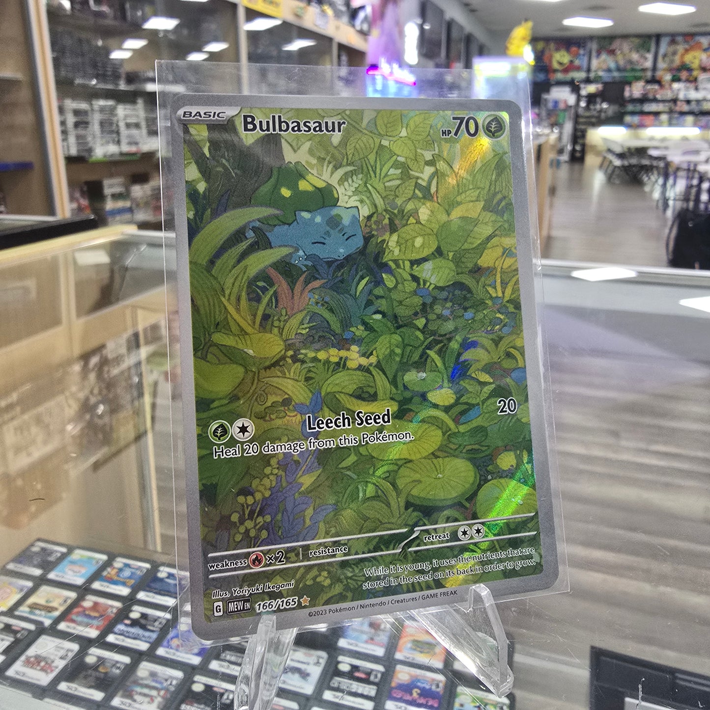 Bulbasaur - 166/165 - SV: Scarlet & Violet 151 (NM)
