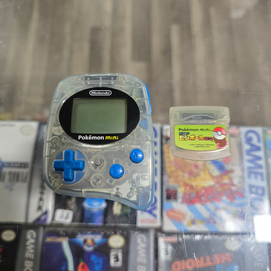 Pokemon Mini Console [Blue] with Pokemon Pinball Mini