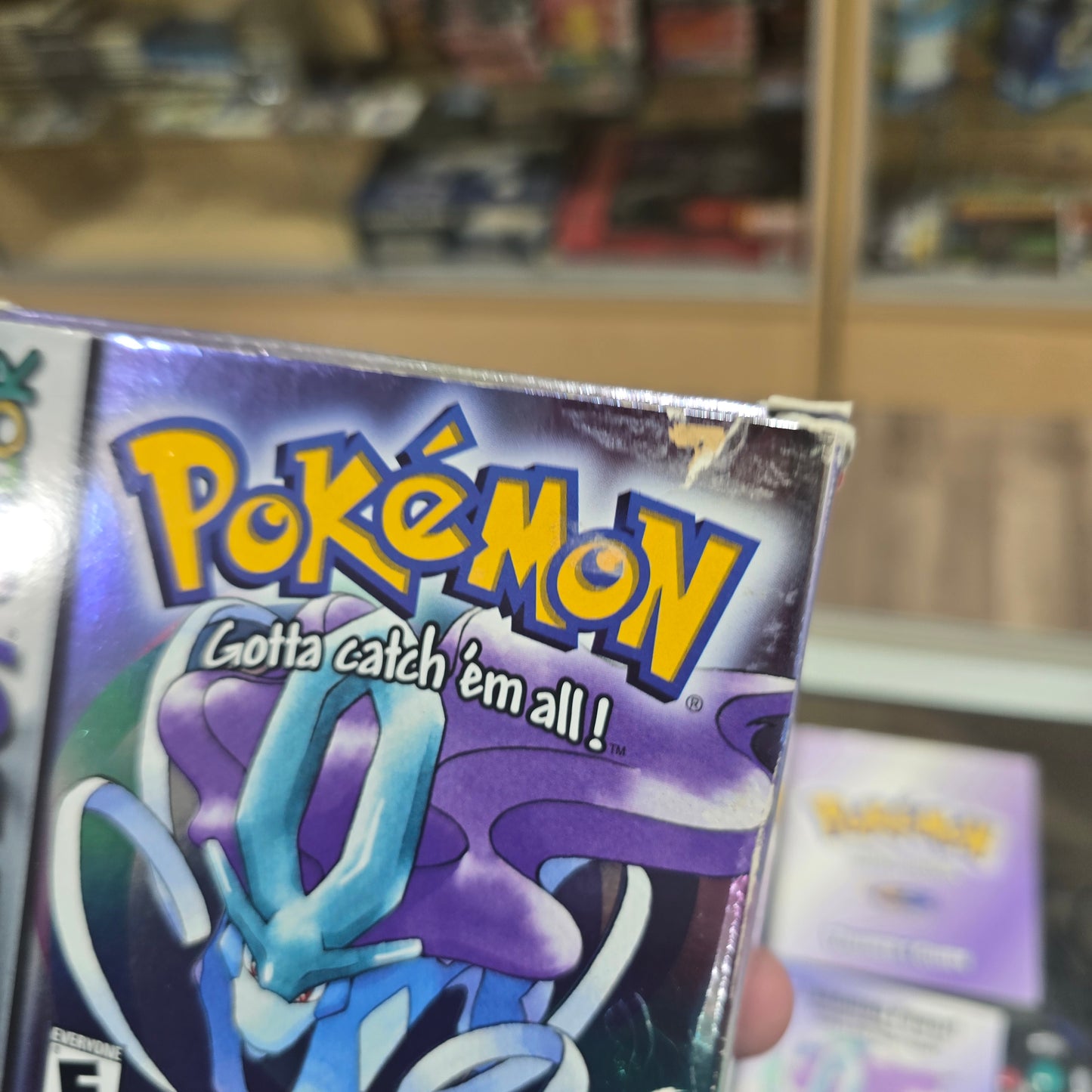 Pokémon Crystal (New Battery) (CIB) (Good Condition) Nintendo Gameboy