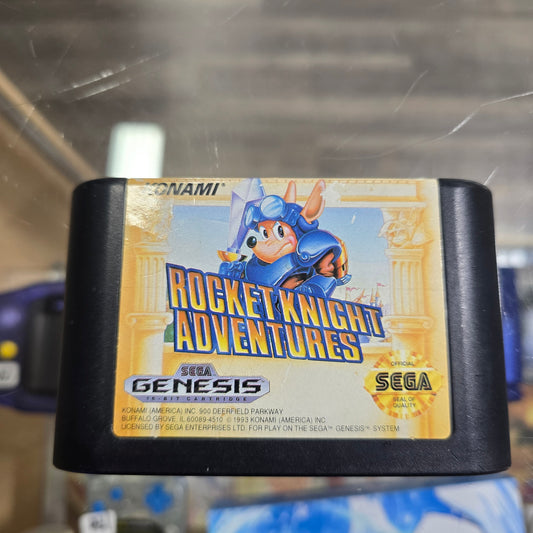 Rocket Knight Adventures Sega Genesis